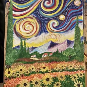 November Paint and Sip | November 18 | Van Gogh Flower Field